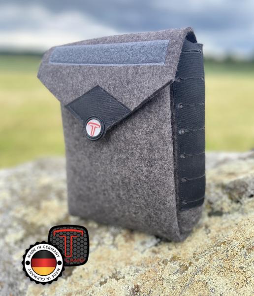 Felt Bag No.2 (Series 1), grey/anthracite